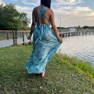 Bohemian Dress W/Pockets