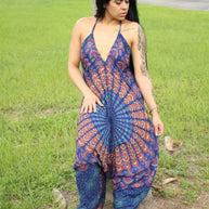 Boho Romper,Hippie clothing,Jumpsuit,Festival romper,boho clothing,Hippie romper, Comfy pants, Free Shipping