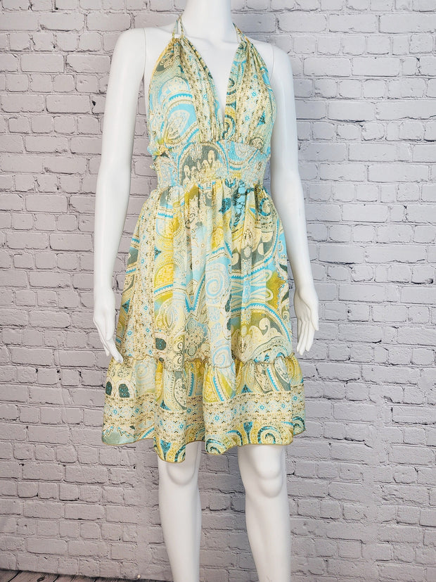 Boho Short dress, beach dress,