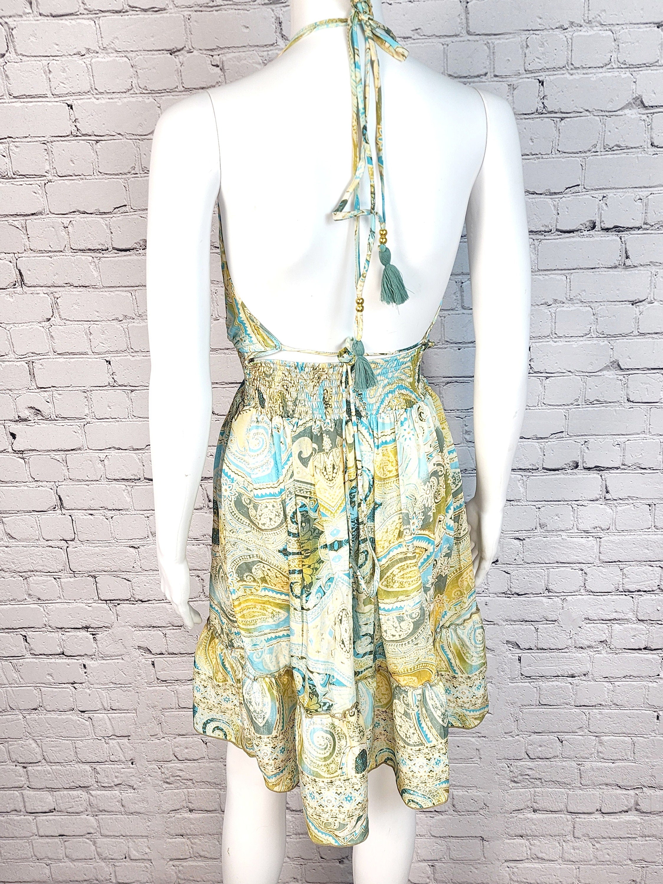 Boho Short dress, beach dress,