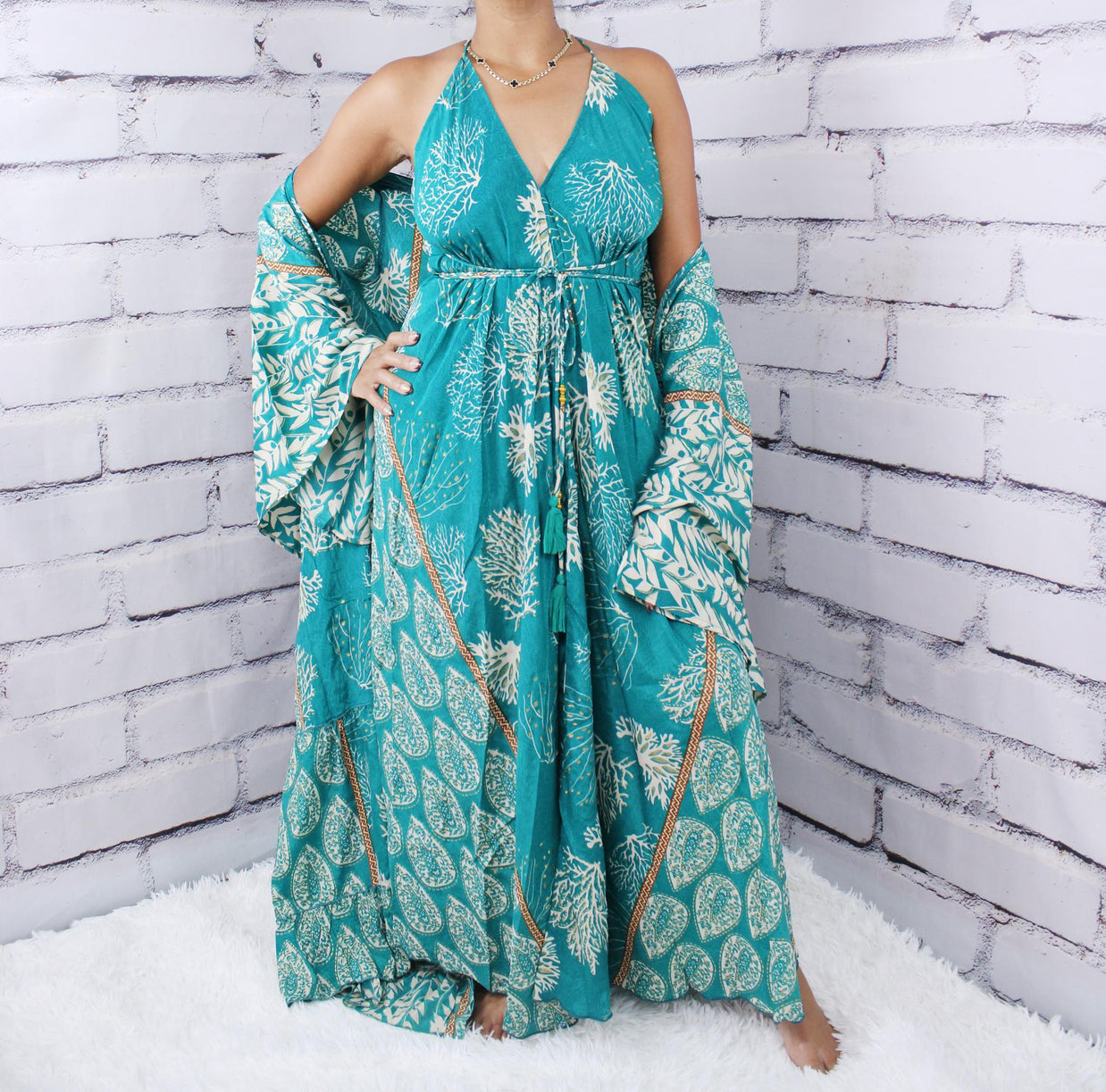 Goddess Kimono Dress Set