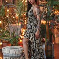 High Low Boho Dress