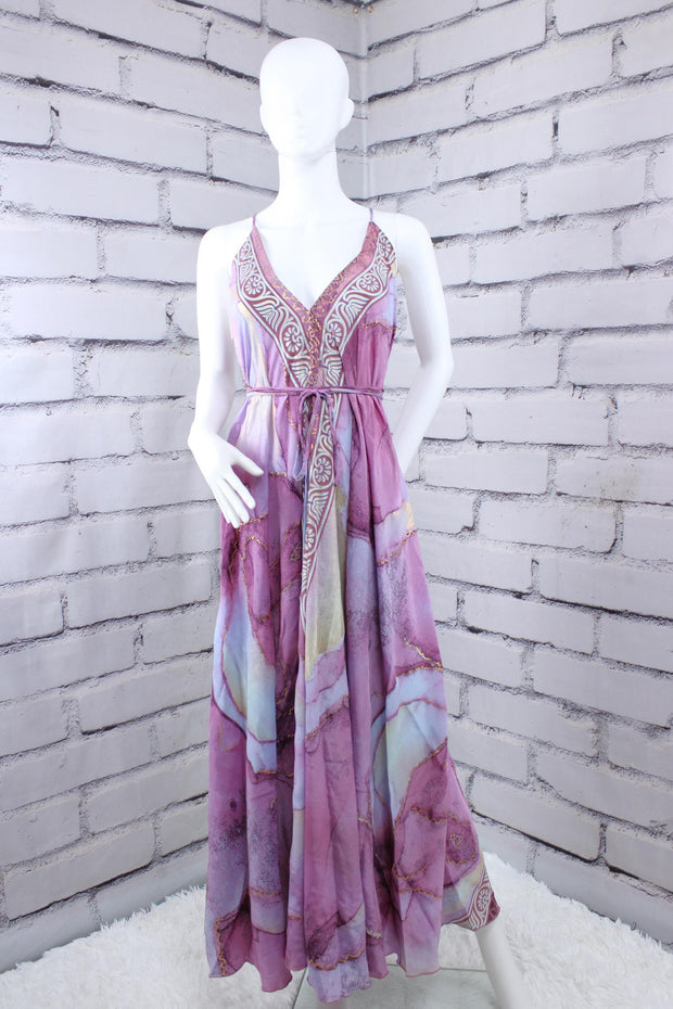 Party Dress/Casual Bohemian Halter dress/Beach boho Dress/boho dress/ Goddess Dress/ Godess Maxi Dress /Maxi Bohemian Dress/