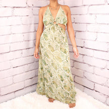 Maxi Boho dress/ Sexy Bohemain dress/ Party dress