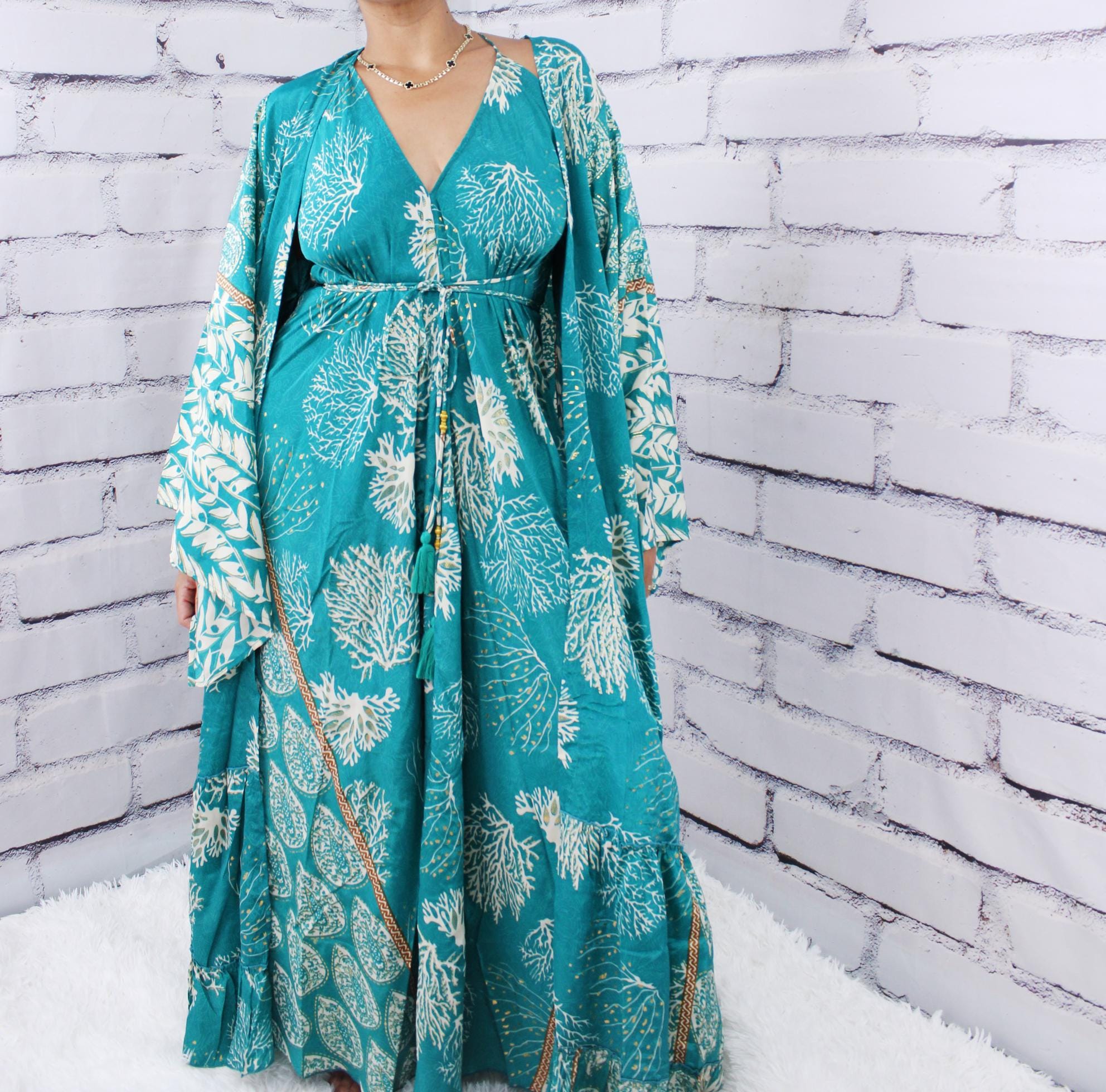 Goddess Kimono Dress Set