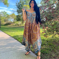 Wide Leg Boho Jumper W/Pockets