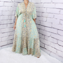 Long Kaftan dress, Bohemian Clothing,