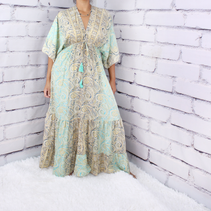 Long Kaftan dress, Bohemian Clothing,