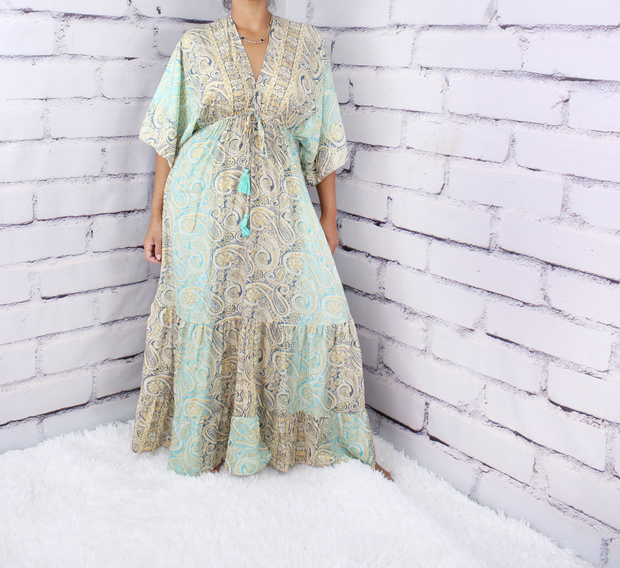 Long Kaftan dress, Bohemian Clothing,