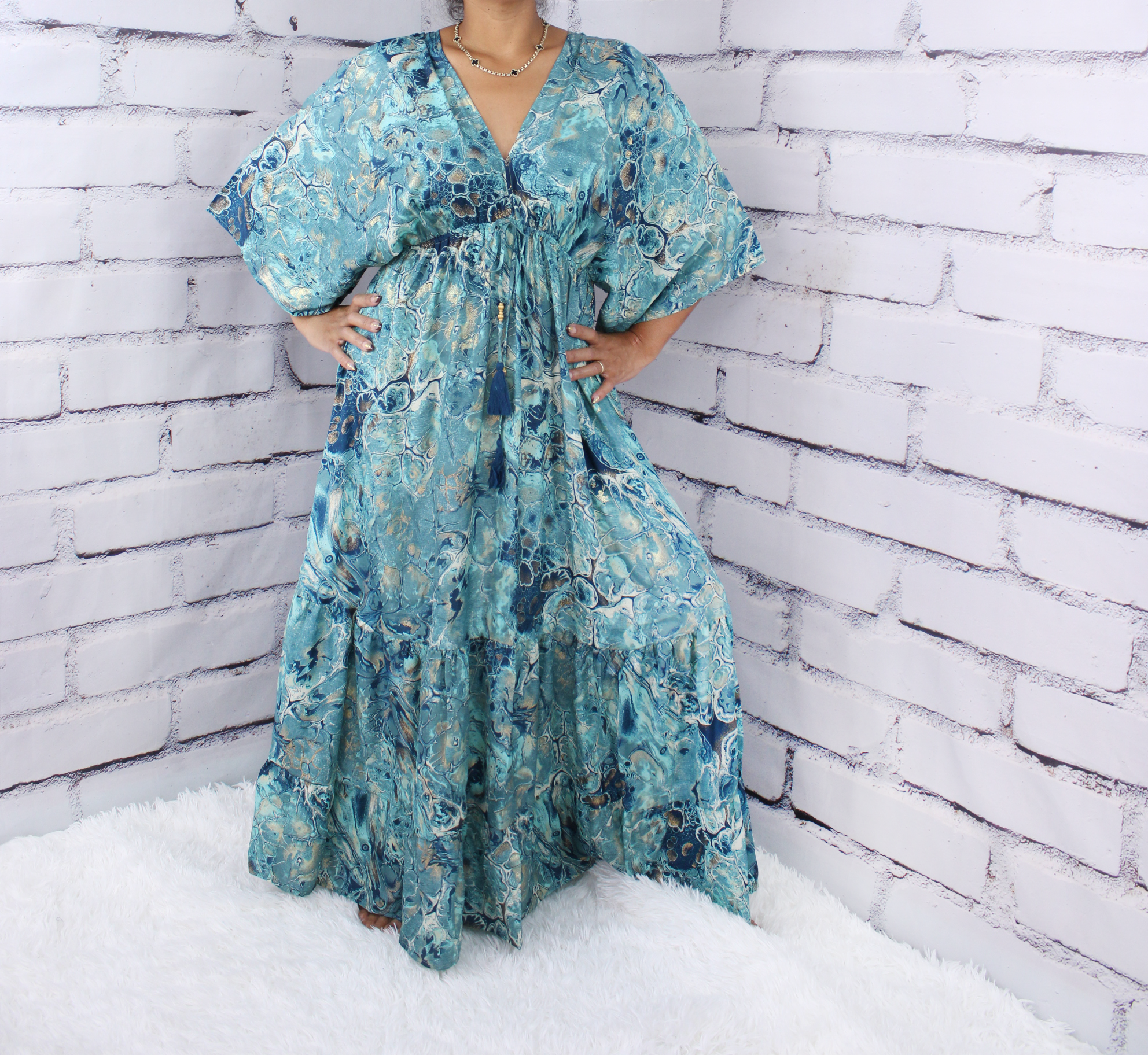 Boho Kaftan Dress