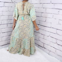 Long Kaftan dress, Bohemian Clothing,