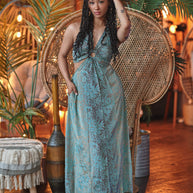 Sexy Boho Dress W/pockets