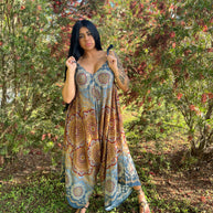 Wide Leg Boho Jumper W/Pockets