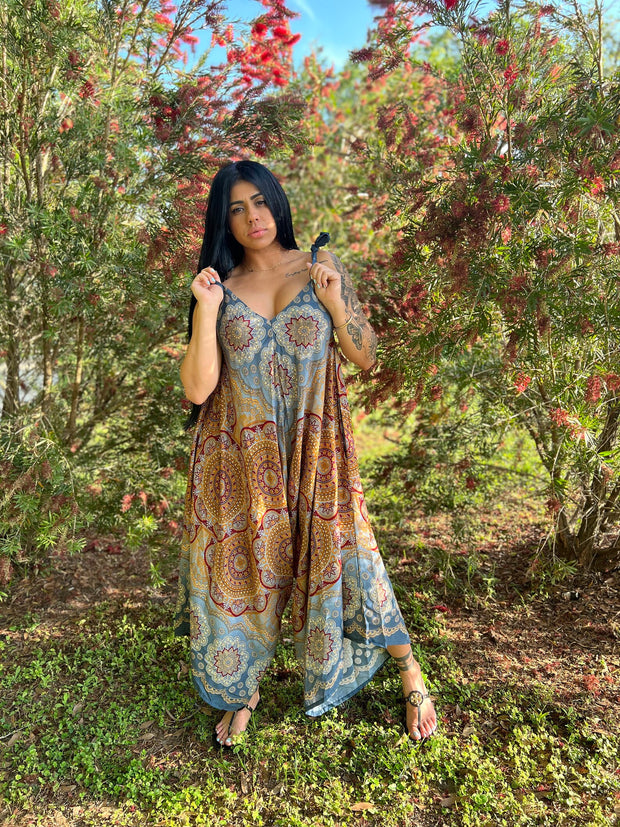 Wide Leg Boho Jumper W/Pockets