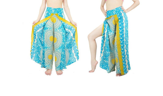 Wrap pants/Boho Pants/Hippie pants/harem pants/yoga pants/Thai harem pants/flowy Pants,