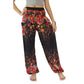 Flower Bohemian Pants,Yoga Pants,Harem Pants, Boho Pants,Travel Pants,Festival Pants,Bohemian pants,Free Shipping