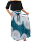 Turquoise skirt,boho style skirt,boho maxi skirt,Dancing Skirt,Boho gypsy dress,Gypsy outfit,Elastic waist skirt,Free Shipping