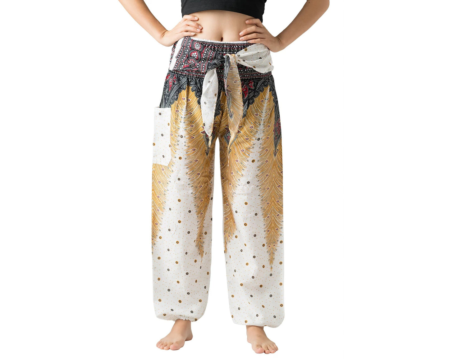 Harem Pants Bohemian Pants  Gypsy Pants  Harem Pants Women Hippie Pants Comfy Harem Pants Pockets