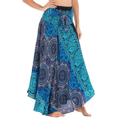 Maxi skirt, gypsy skirt, hippie clothes, Hippie skirt, Beach cover up, Bohemian skirt, Women's dress, Festival skirts, Comfy blue skirt