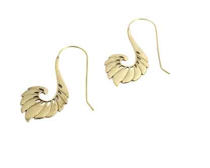 Pure Brass Boho Earrings/Tribal Earrings/Gypsy Earrings/Brass Jewelry/Earrings For Women/Bohemian Style Earrings/Boho Brass Earrings