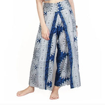 Wrap pants, Boho Beach pants, hippie pants, vacation pants, Open Leg Pants, bohemian wrap around pants, Gypsy pants, Boho Trouser Size S/M